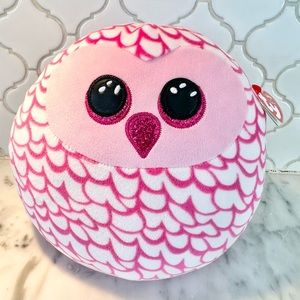BRAND-NEW w TAGS: Ty Beanie Boo - Pinky the Owl
